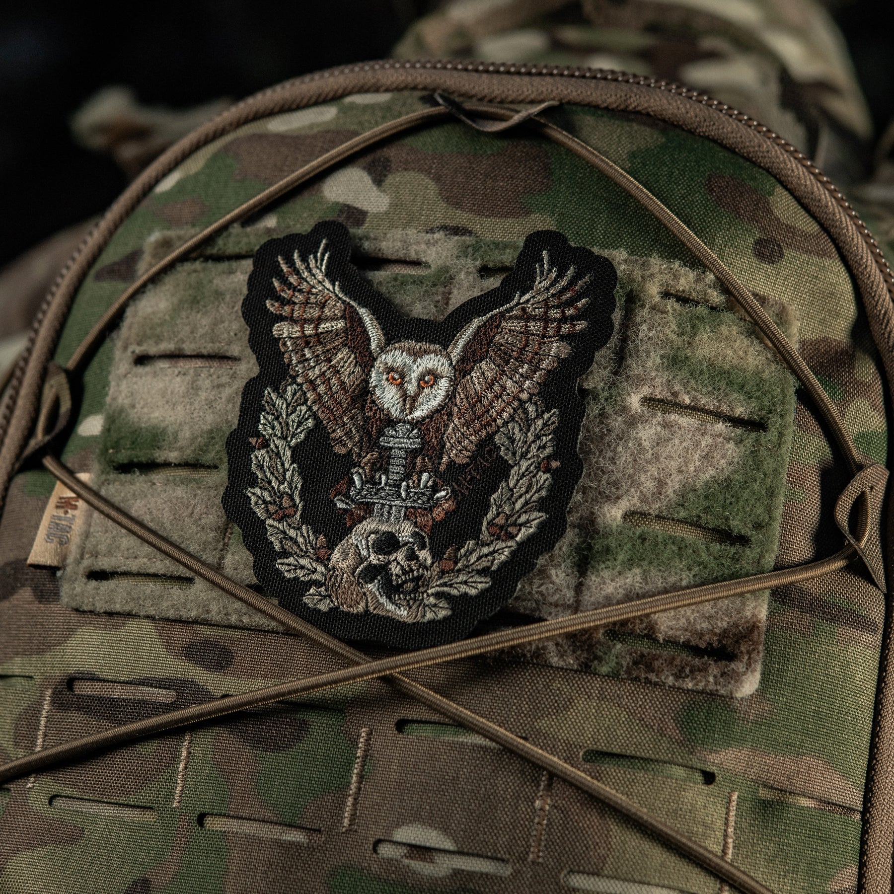 M-Tac Patch Owl Embroidery