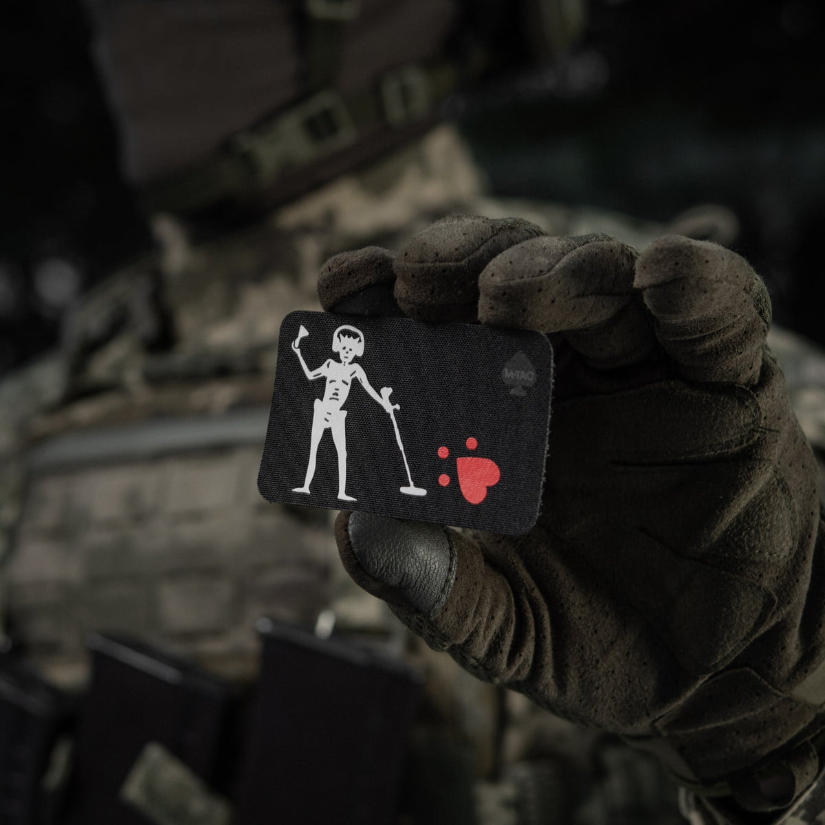 M-Tac Patch Flag Black Beard