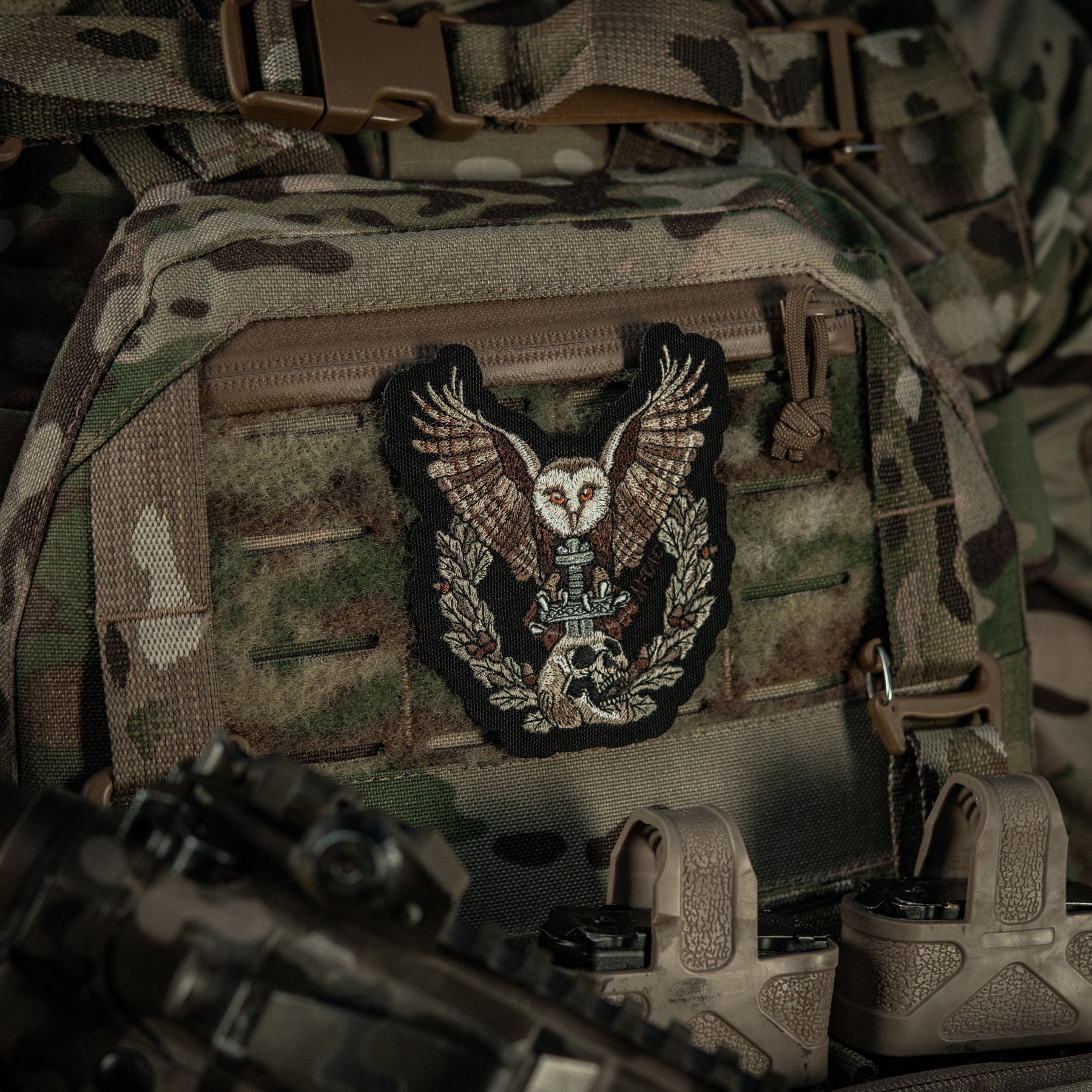M-Tac Patch Owl Embroidery
