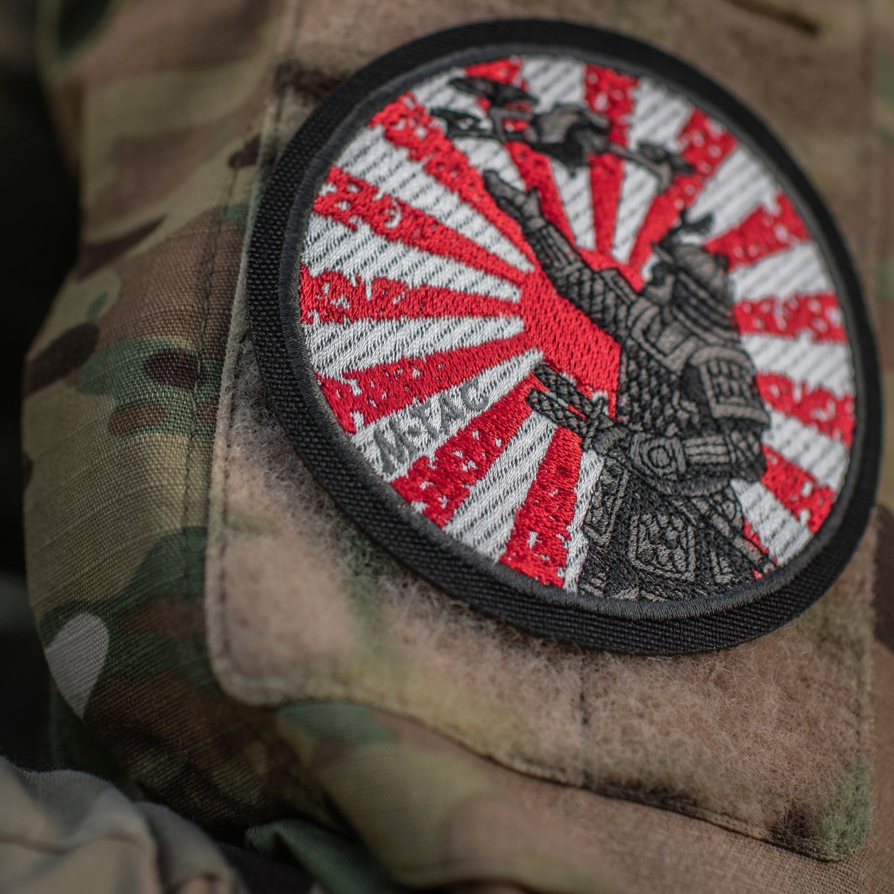 M-Tac Patch Samurai’s Path Embroidery