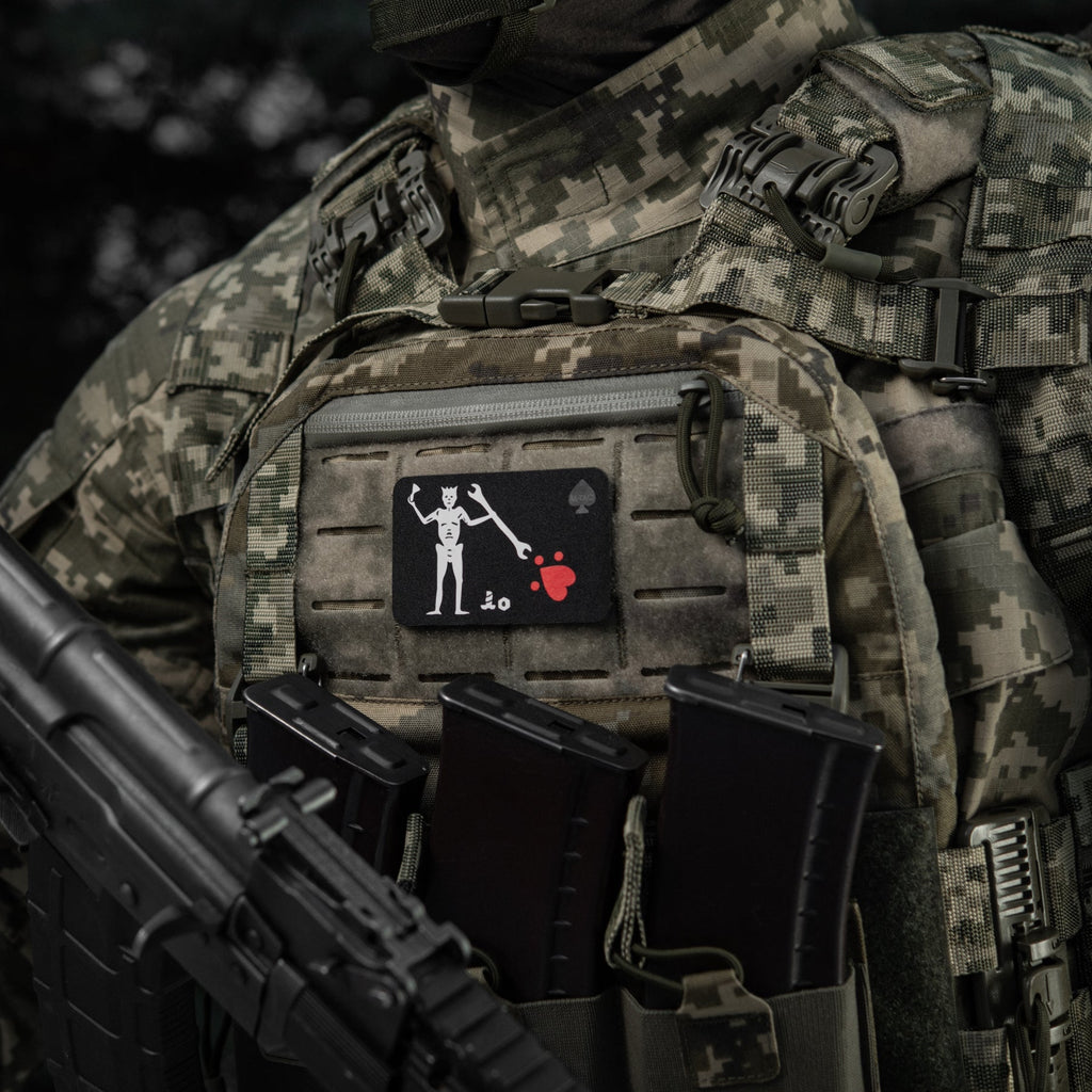M-Tac Patch Flag Black Beard