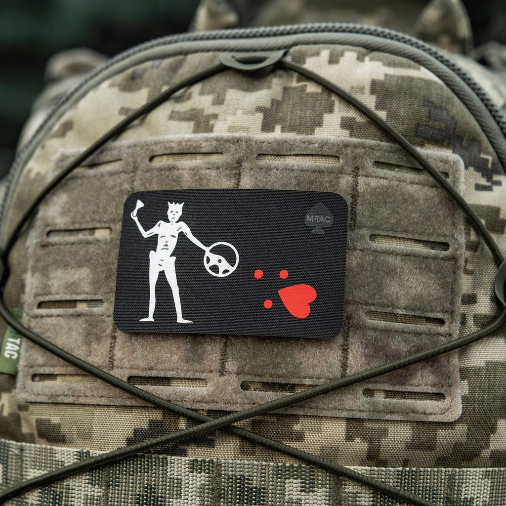 M-Tac Patch Flag Black Beard
