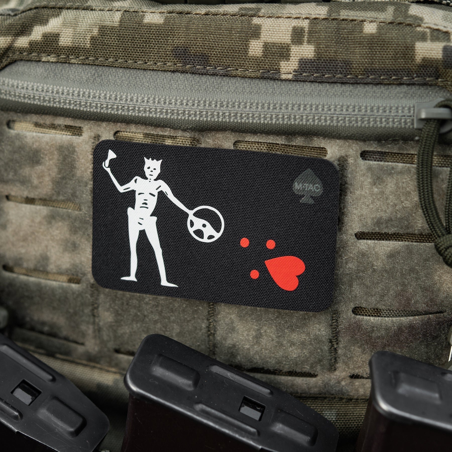 M-Tac Patch Flag Black Beard