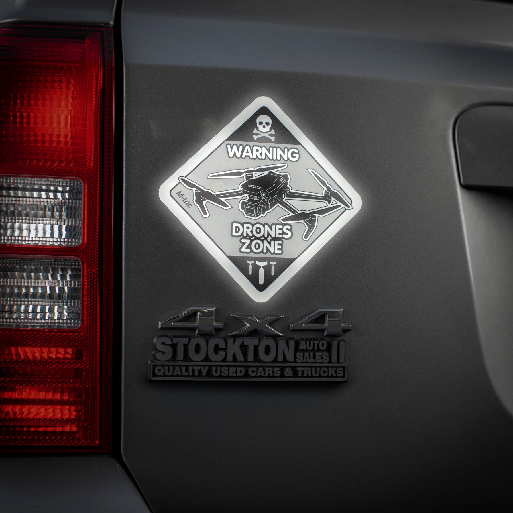 M-Tac Sticker Drones Zone Reflective