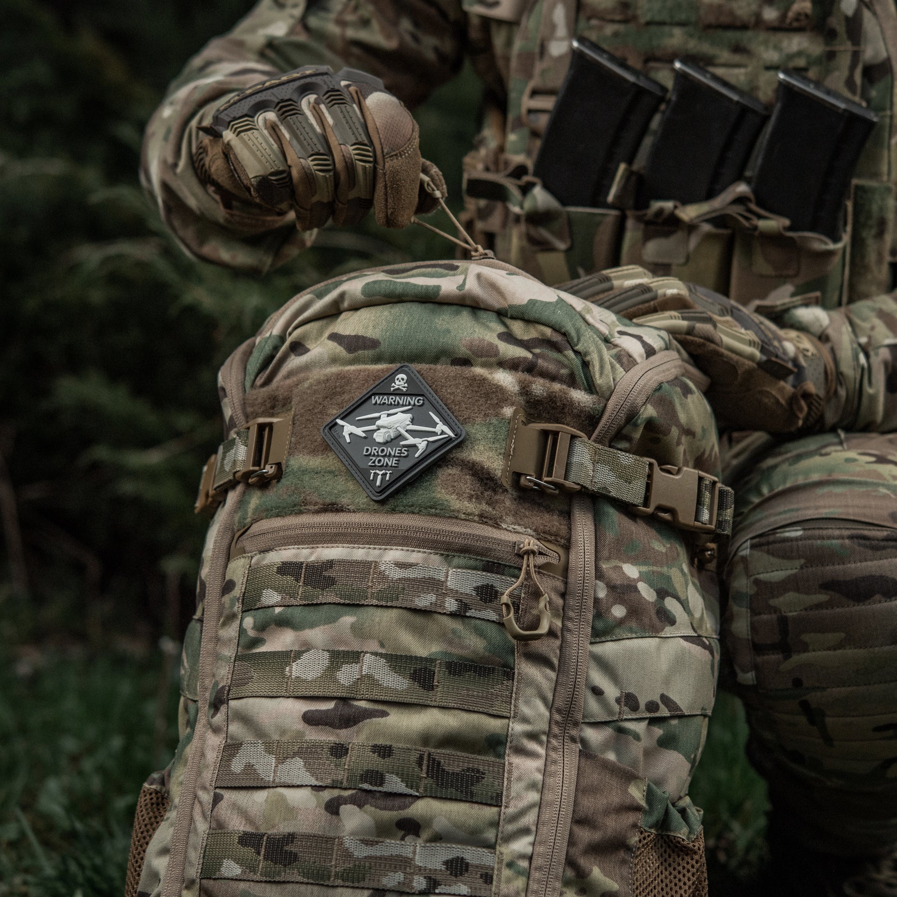 M-Tac Patch Drones Zone PVC