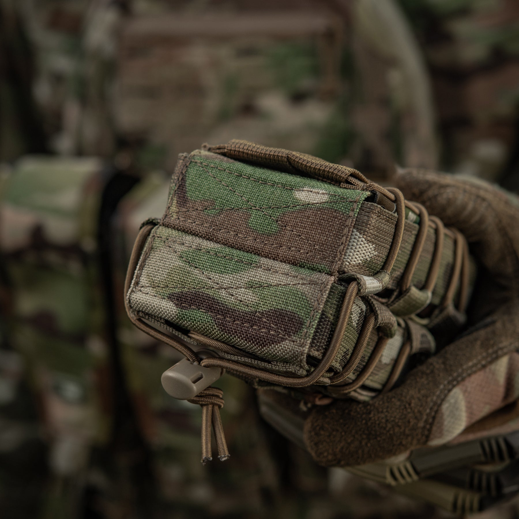 M-Tac Double AR/AK Mag Pouch with Flap