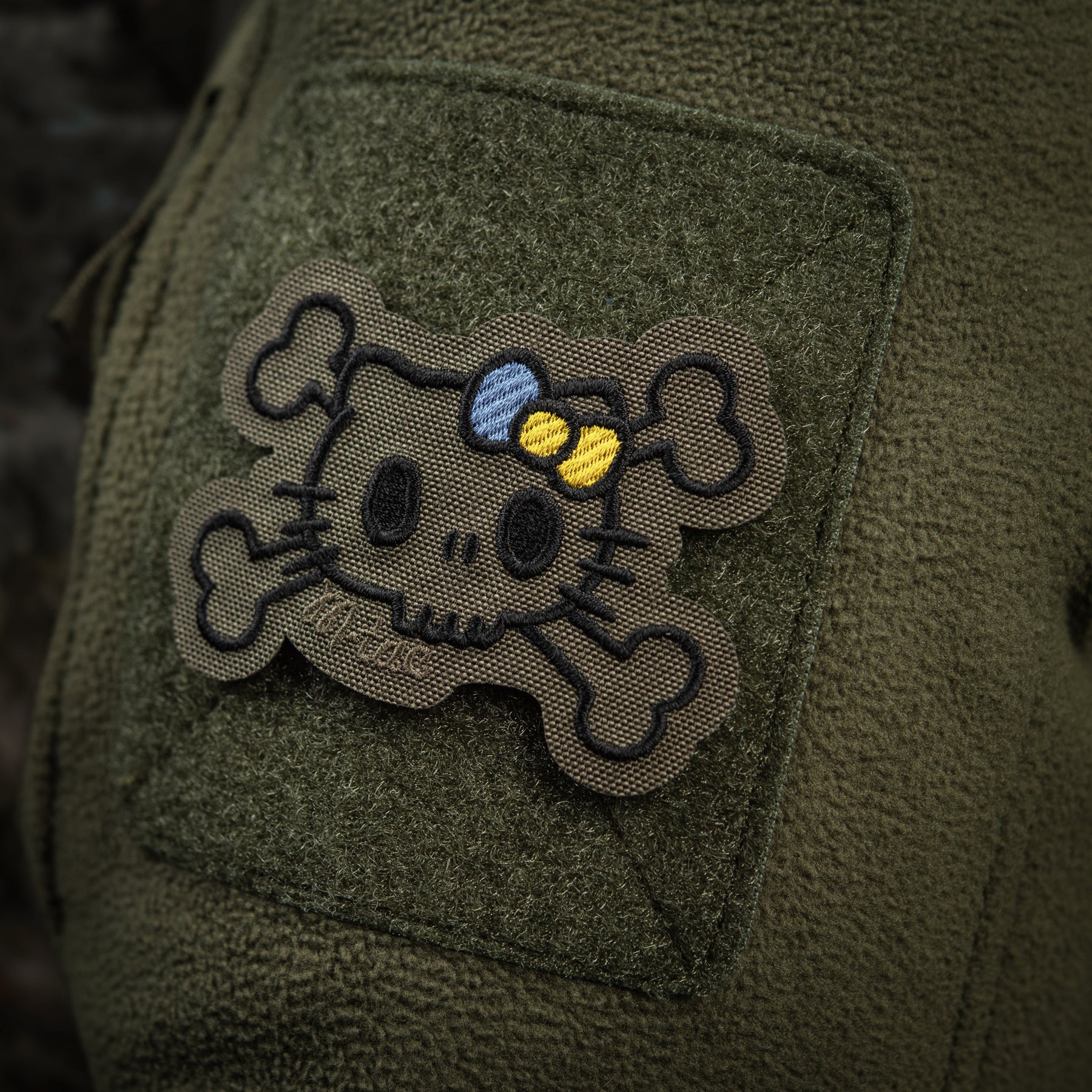 M-Tac Patch Kitty Outline Embroidery