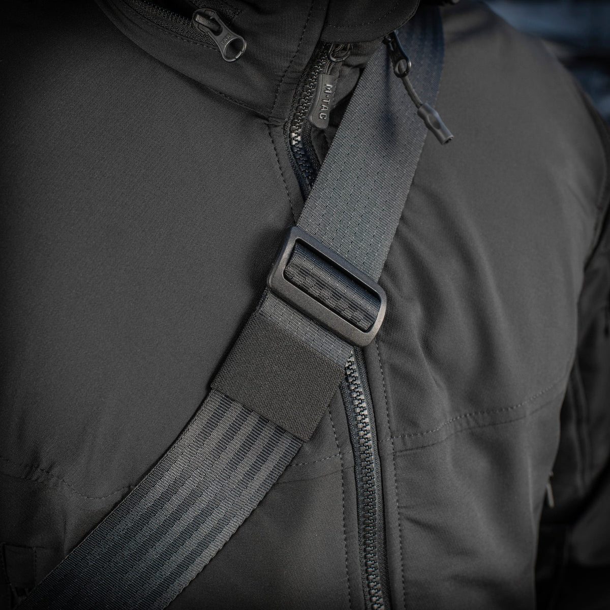 M-Tac Messenger Bag Elite Hex Black