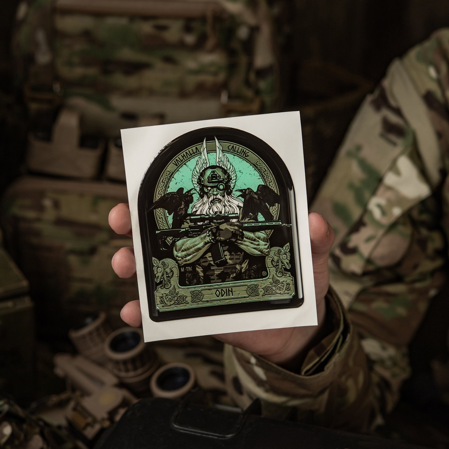 M-Tac Stickers ODIN