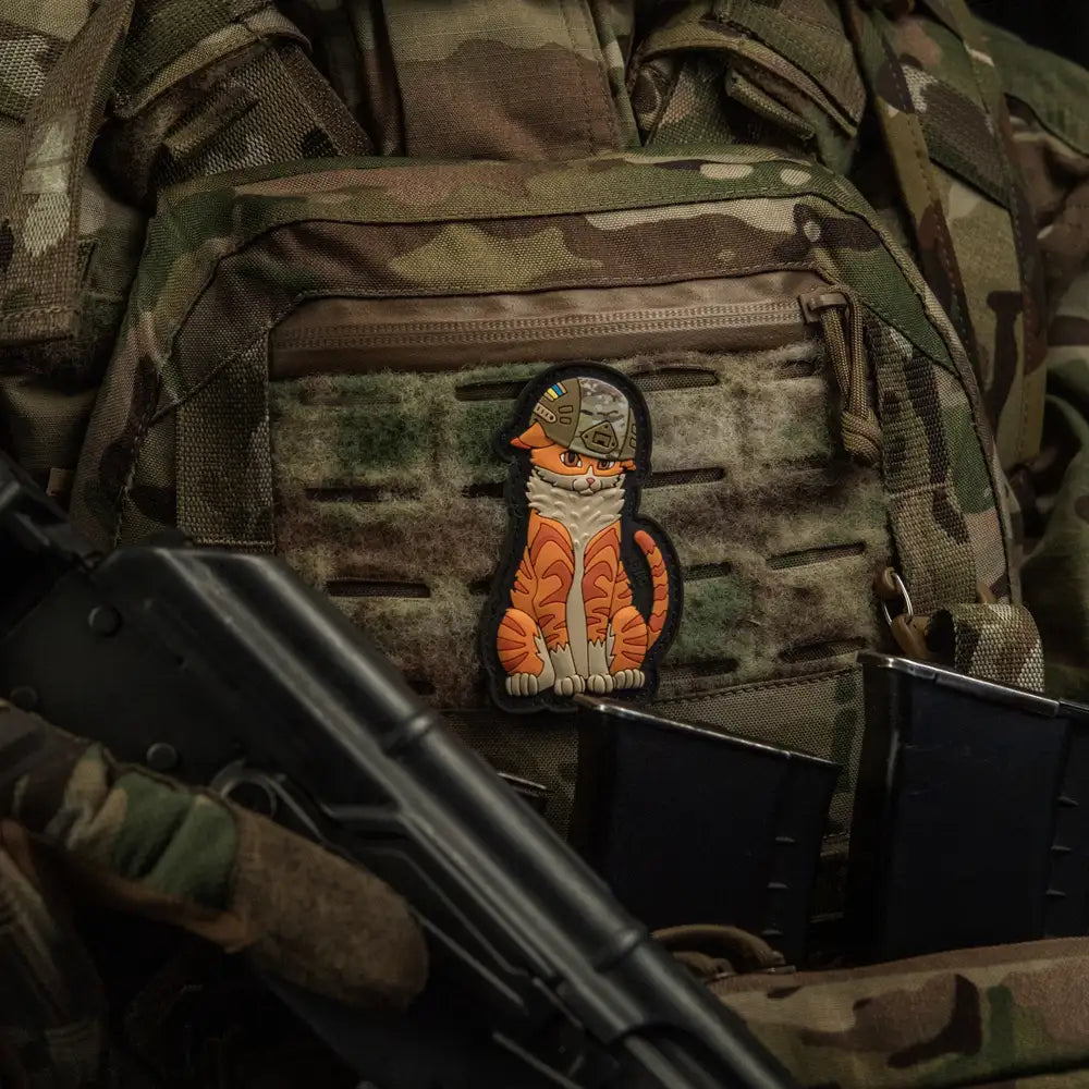 M-Tac Patch Orange Cat PVC