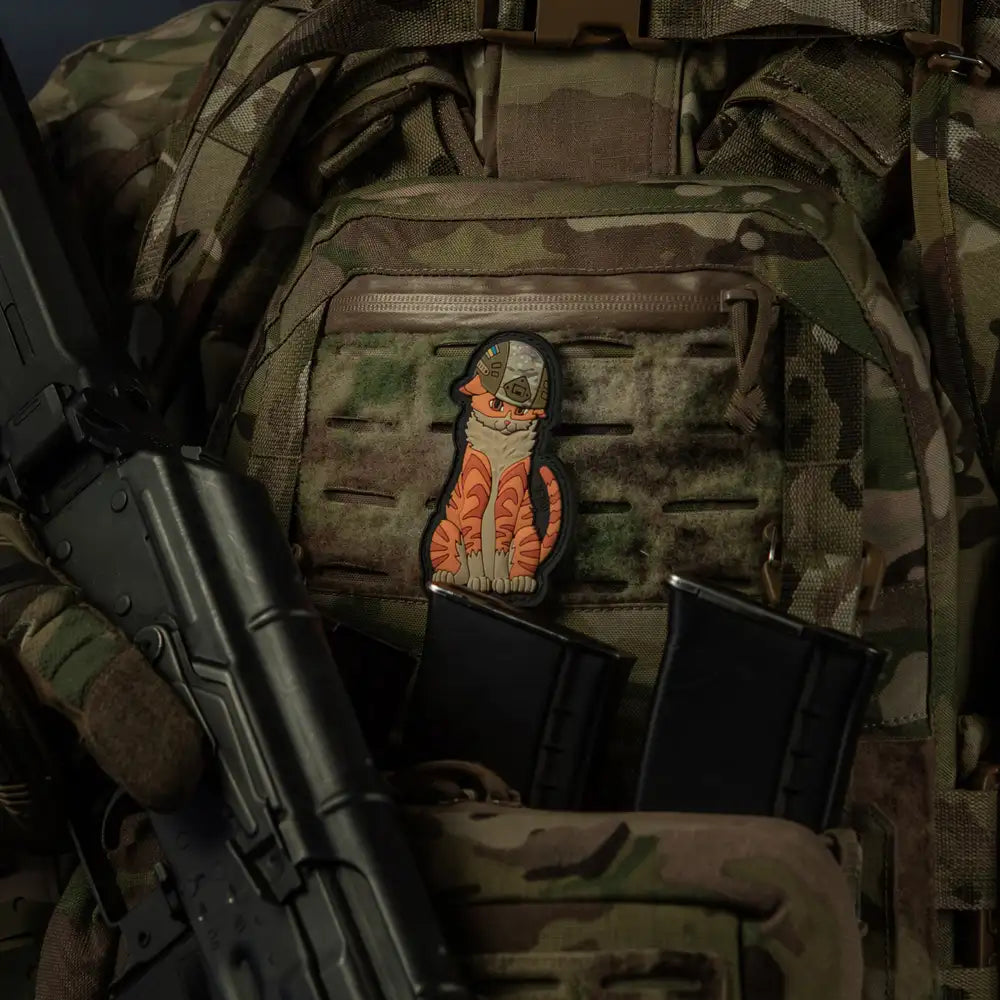 M-Tac Patch Orange Cat PVC