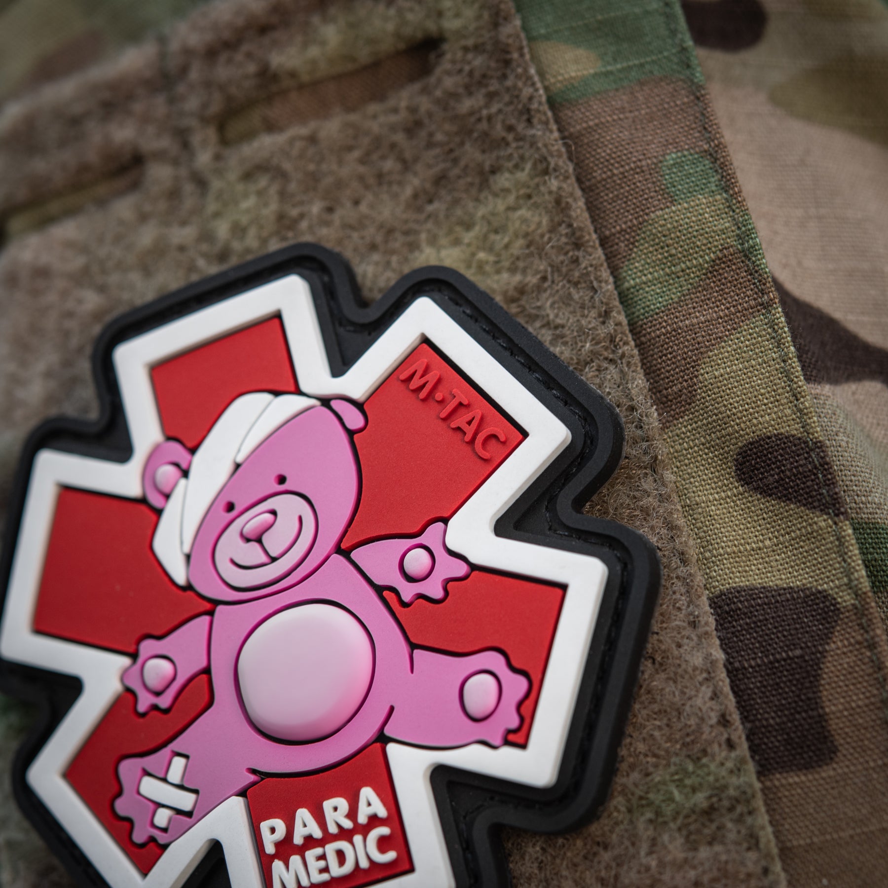 M-Tac Patch Paramedic Bear Embroidery