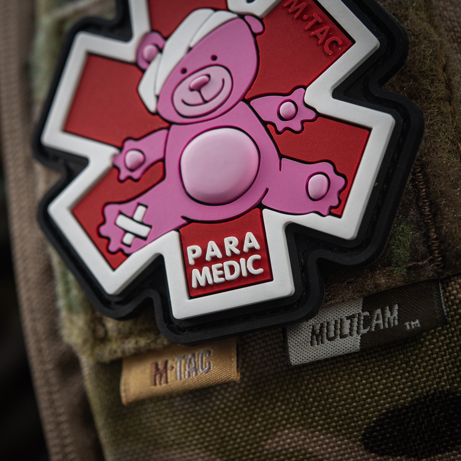 M-Tac Patch Paramedic Bear Embroidery