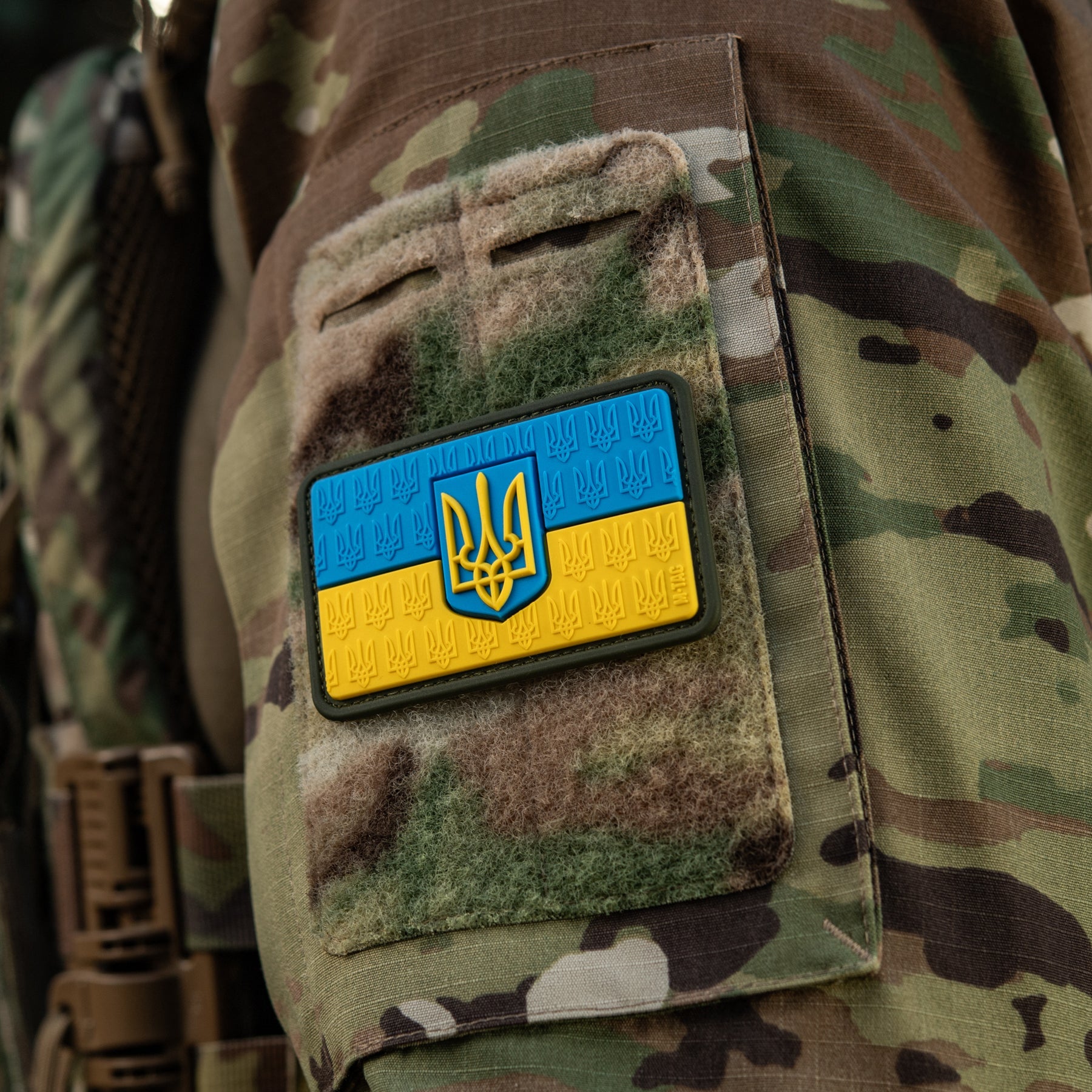 M-Tac Patch Ukraine Flag Embossed PVC