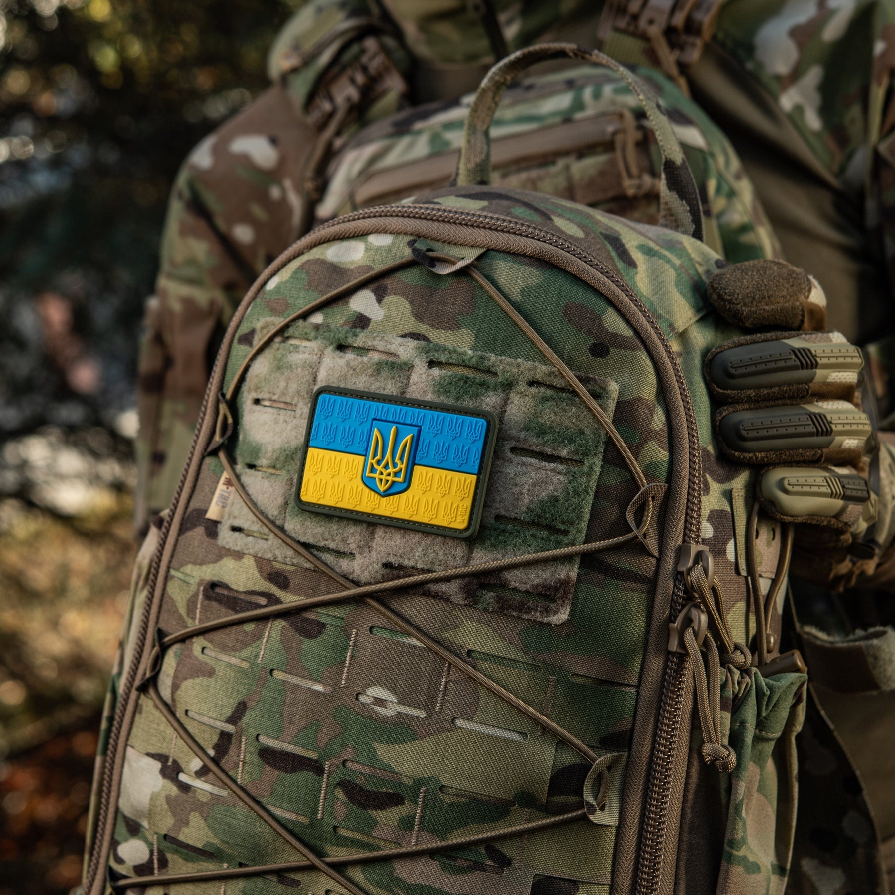 M-Tac Patch Ukraine Flag Embossed PVC