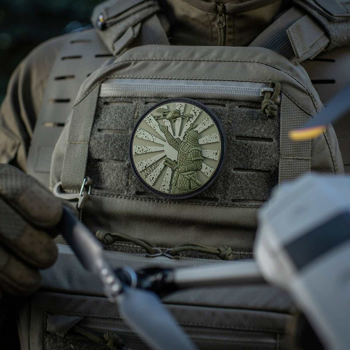 M-Tac Patch Samurai’s Path Embroidery