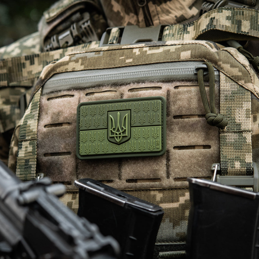 M-Tac Patch Ukraine Flag Embossed PVC