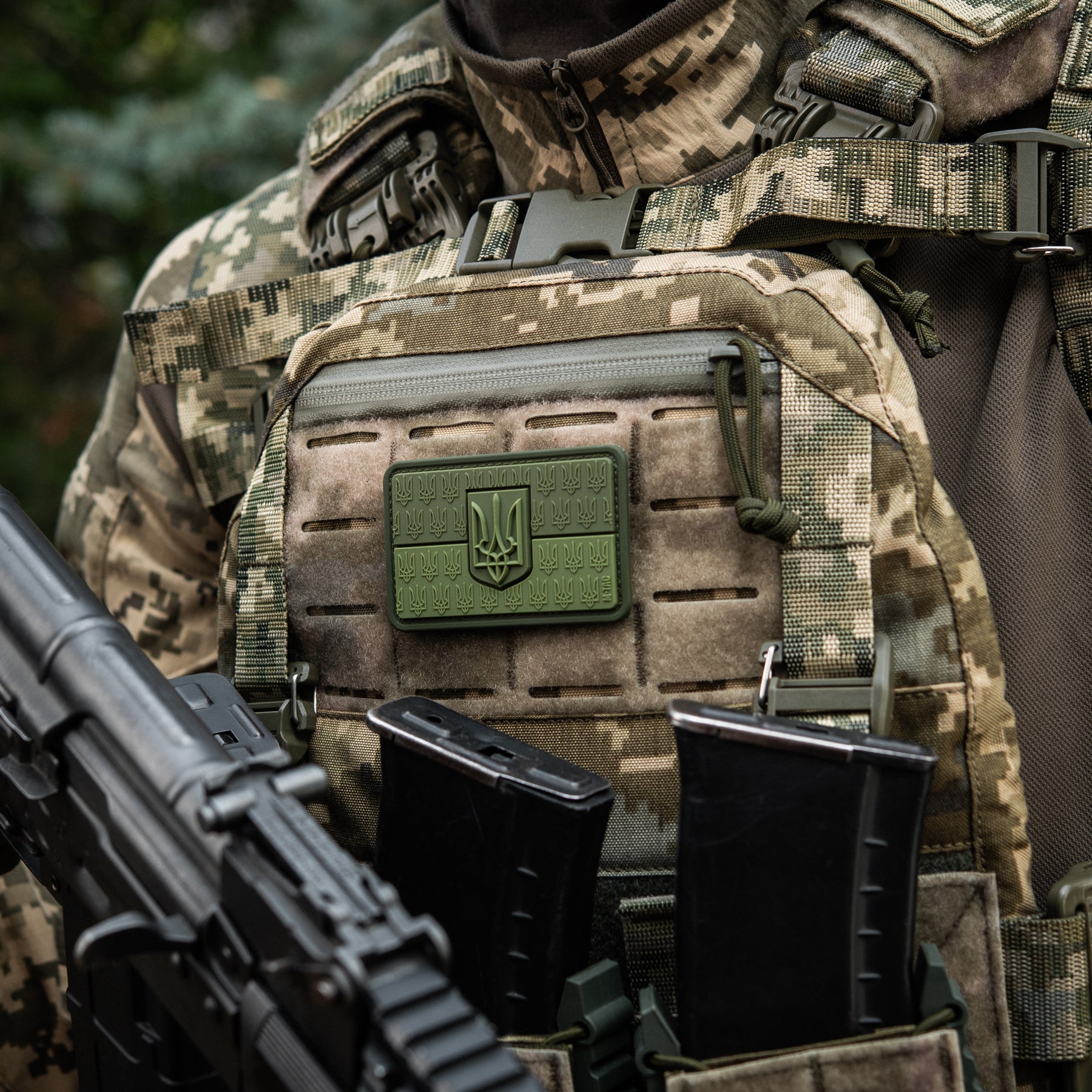 M-Tac Patch Ukraine Flag Embossed PVC