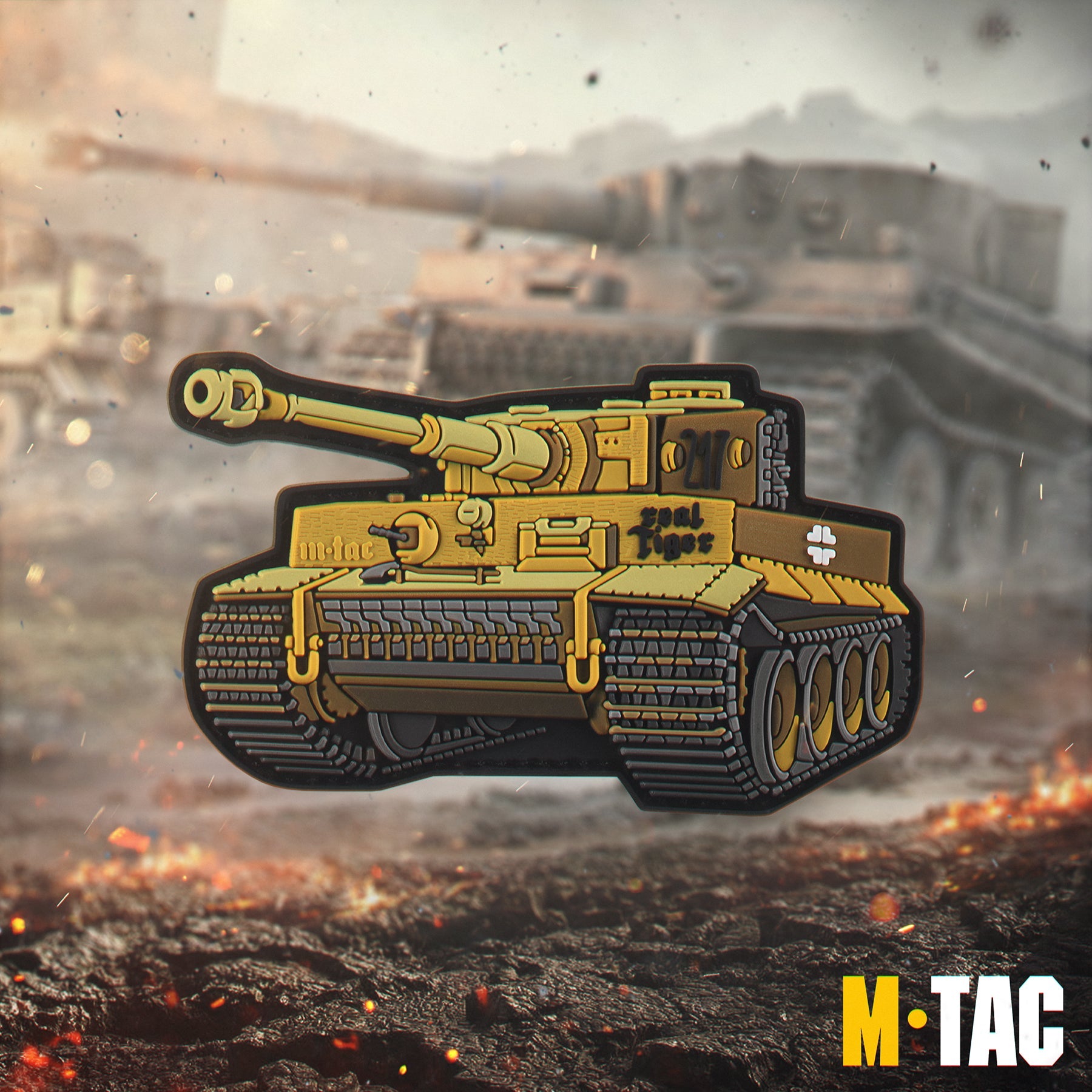 M-Tac Patch Real Tiger