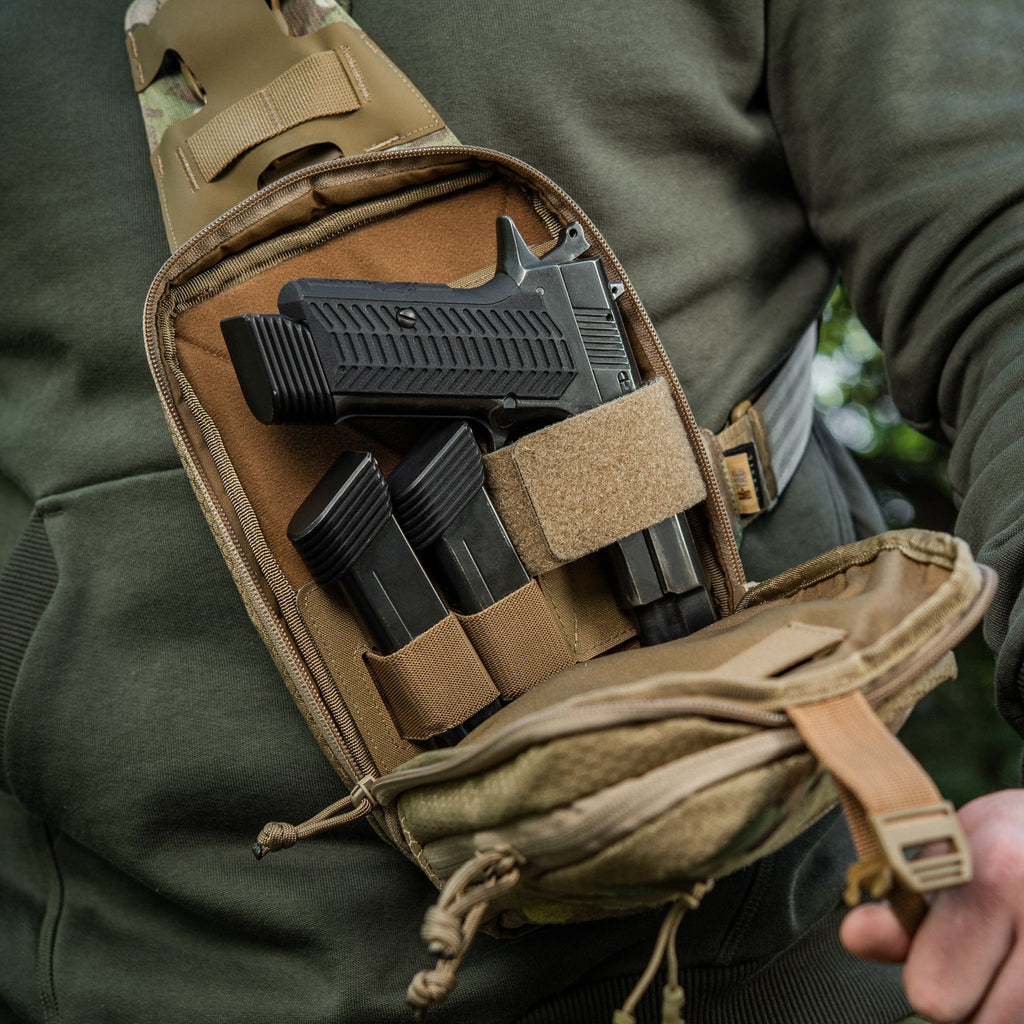 M-Tac Sling Pistol Bag with Loop Panel Elite