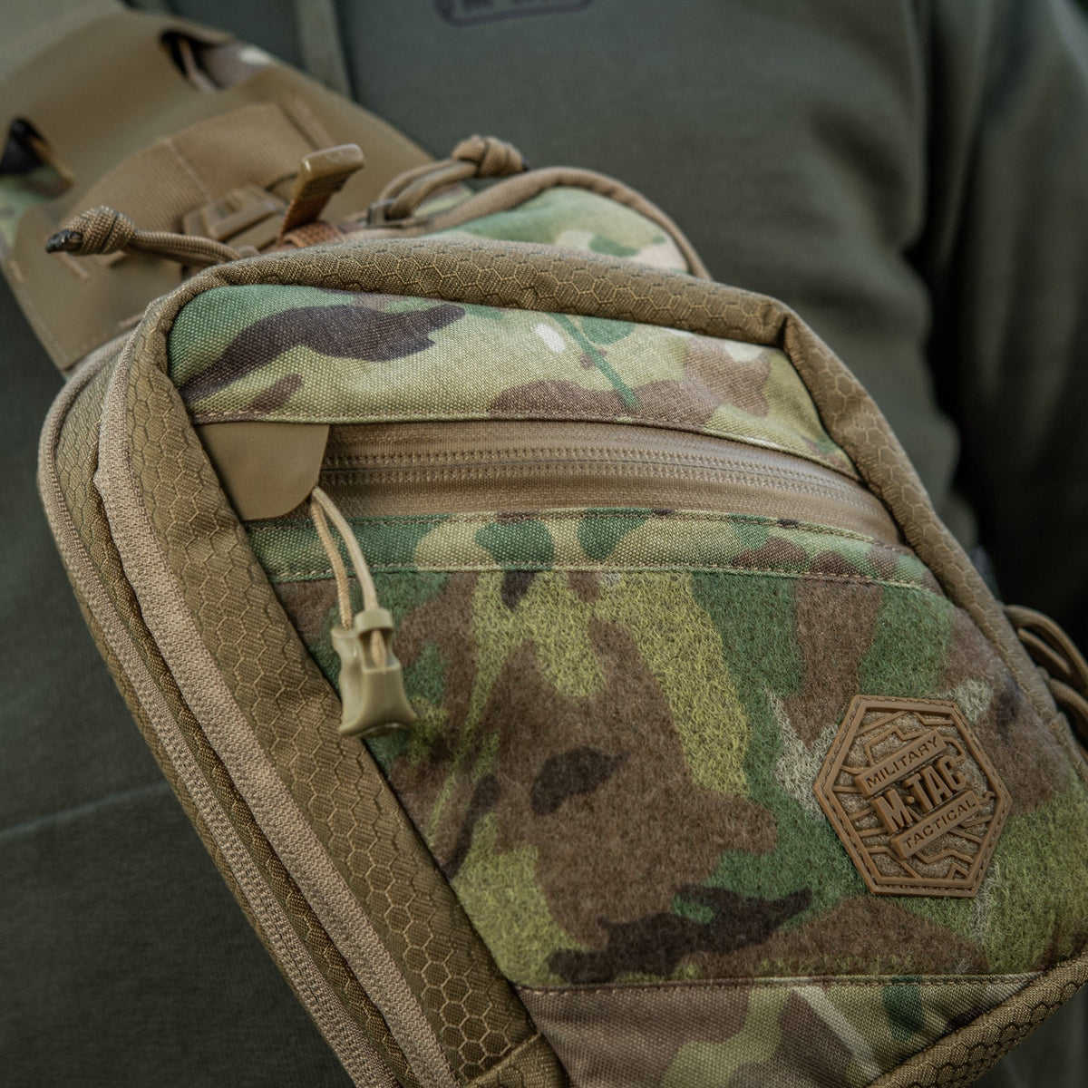 M-Tac Sling Pistol Bag with Loop Panel Elite