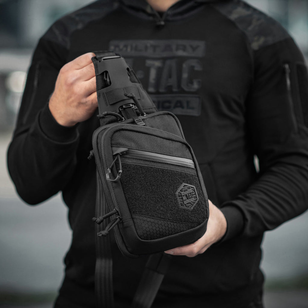 M-Tac Sling Pistol Bag Hex with Loop Panel