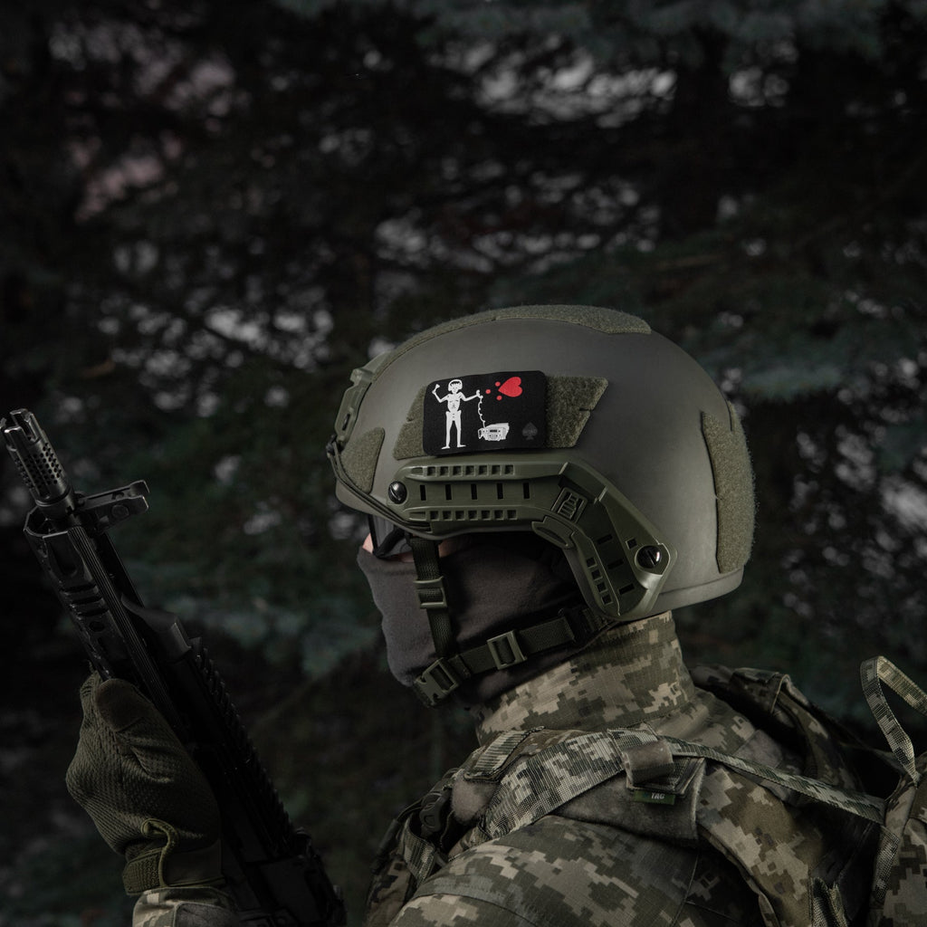 M-Tac Patch Flag Black Beard
