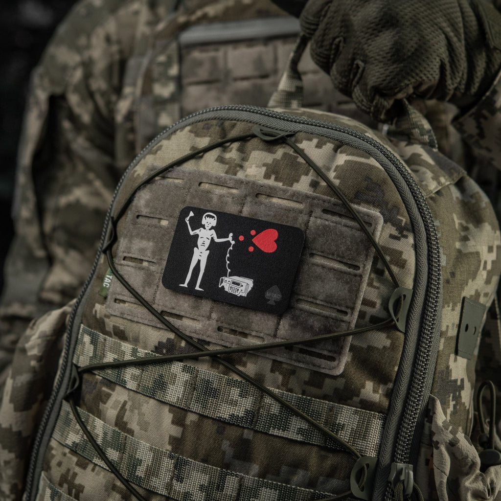 M-Tac Patch Flag Black Beard