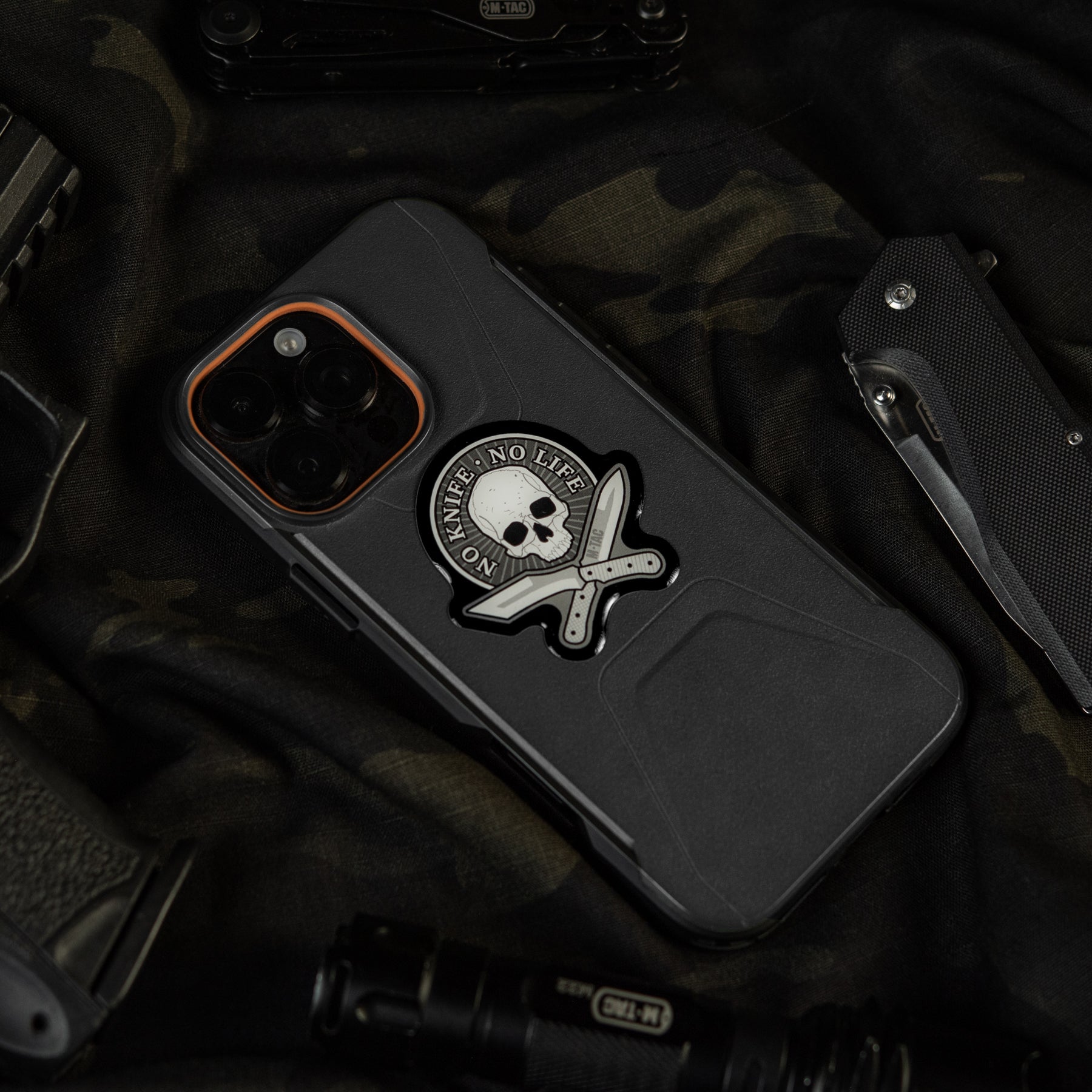 M-Tac Sticker No Knife No Life