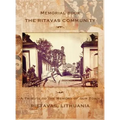 Memorial book: The Ritavas Community: A Tribute to the Memory of our Town (Rietavas, Lithuania)