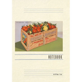 Vintage Lined Notebook Florida Greetings, Orange Crate - Paperback