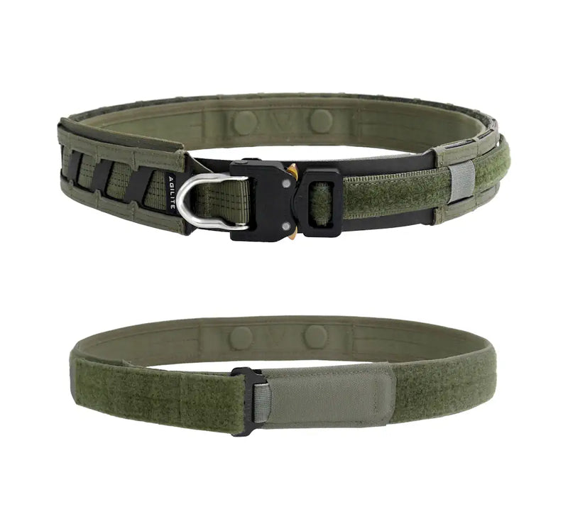 Agilite Battle Belt - Instant Lock & No-Sag Fit - Professional MOLLE Gear System