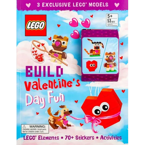 Lego Books: Build Valentine's Day Fun! - Paperback