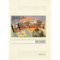 Vintage Lined Notebook Greetings from Boynton Beach