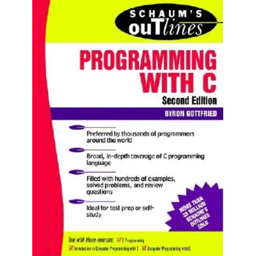 Schaum's Outline of Programming with C - Paperback