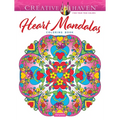 Creative Haven Heart Mandalas Coloring Book - Paperback