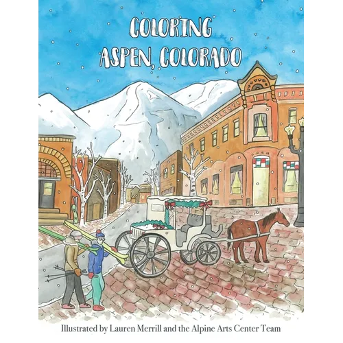 Coloring Aspen, Colorado - Paperback