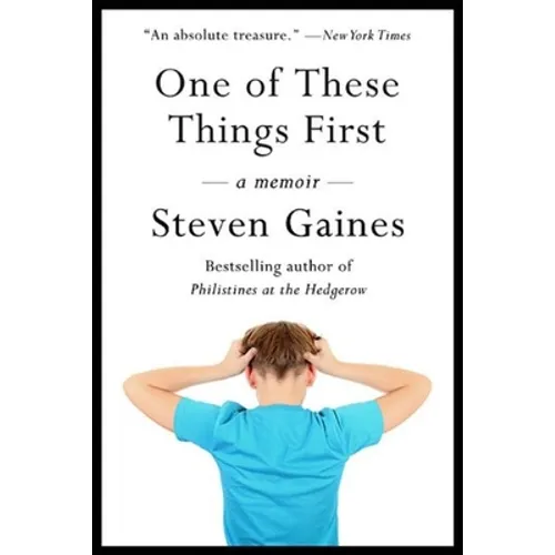 One of These Things First - Hardcover