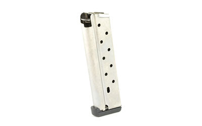 CMC Products Magazine -  38 Super -  10 Rounds -  Fits 1911 -  Includes Polymer Base Pad -  Stainless