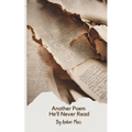 Another Poem He'll Never Read - Paperback