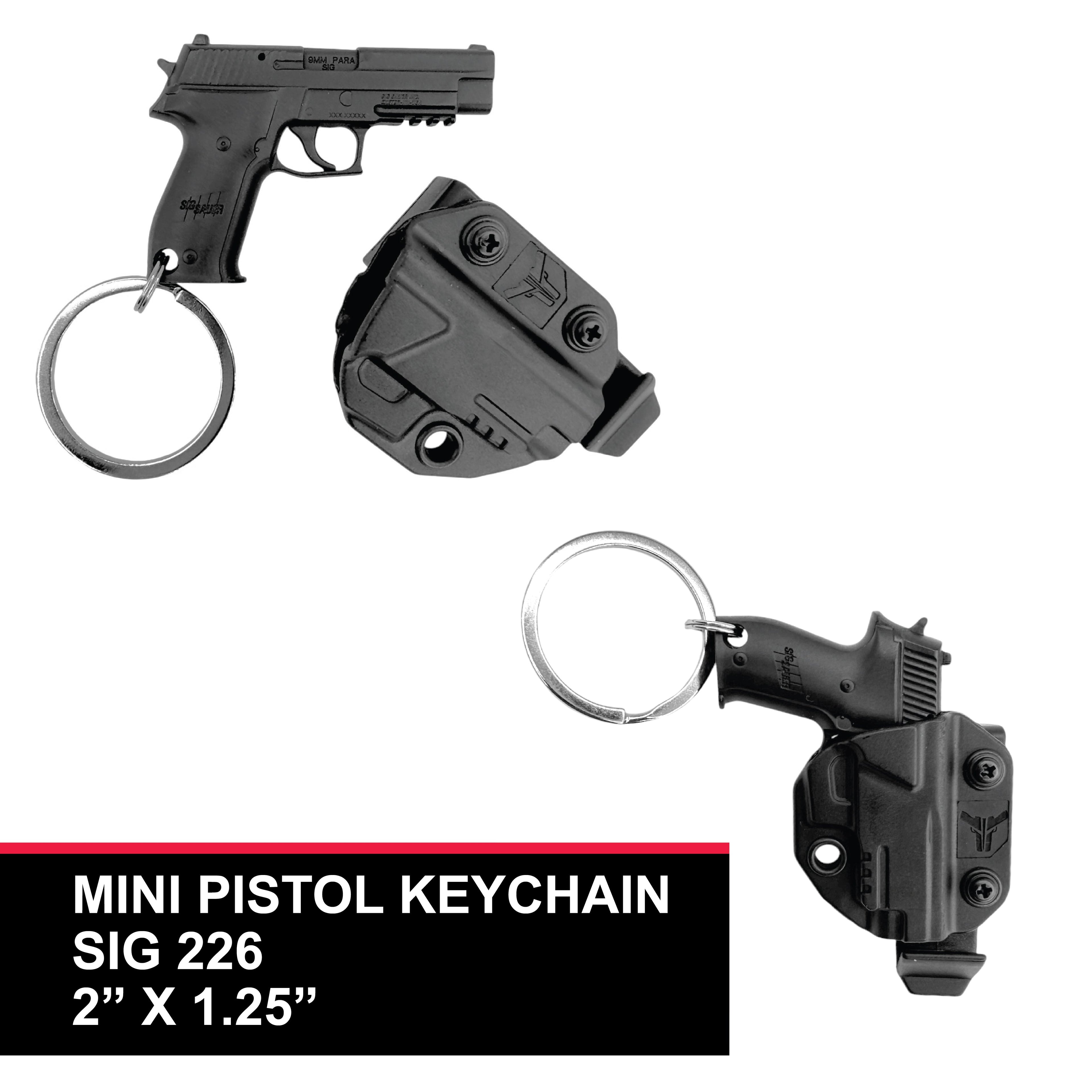 Pocket Arsenal™ Micro Pistol Replica Keychain