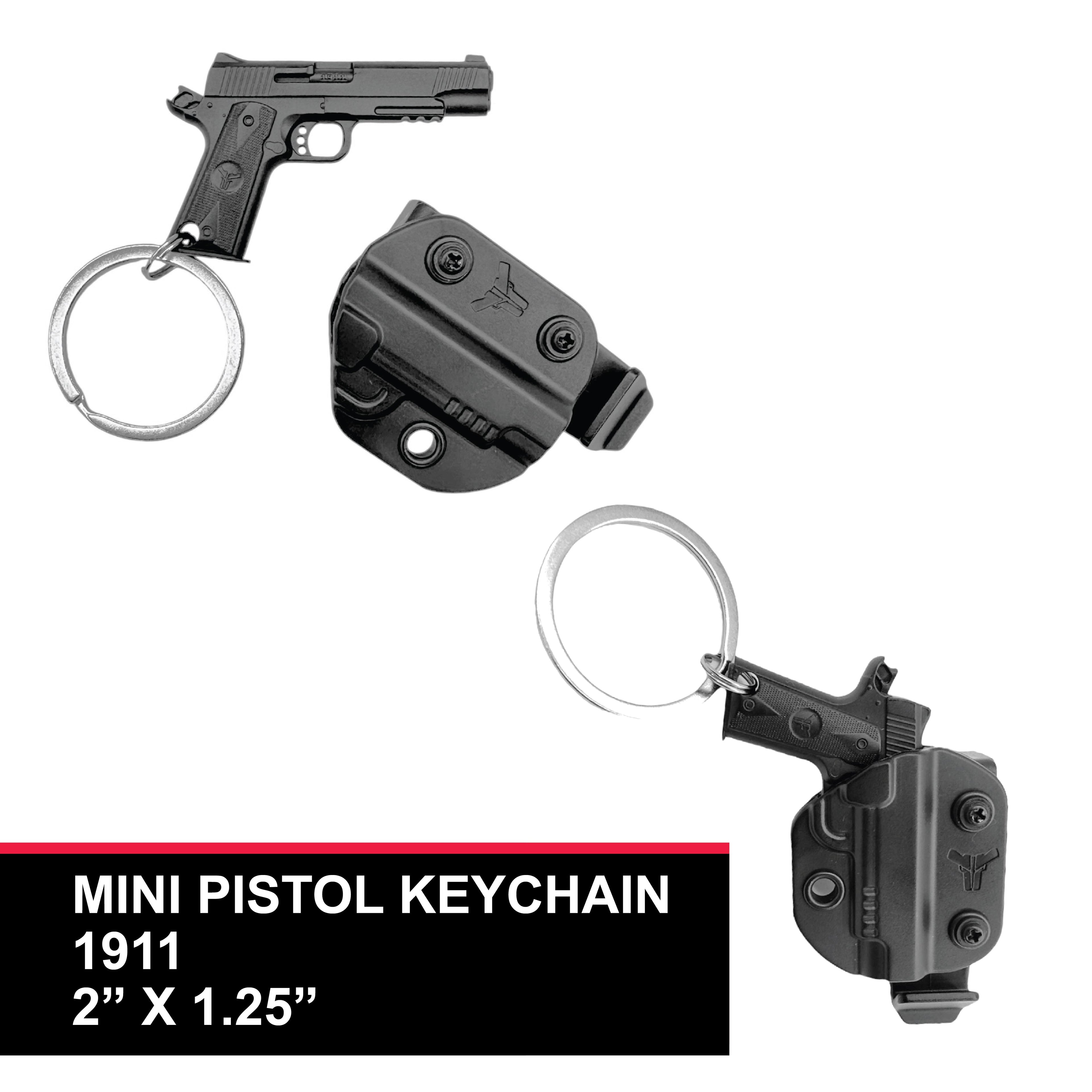 Pocket Arsenal™ Micro Pistol Replica Keychain