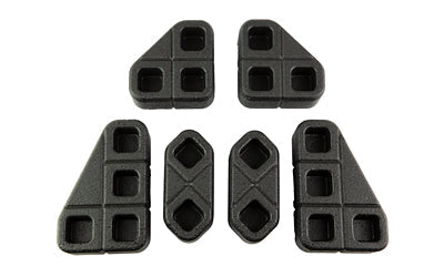 Magpul Industries DAKA |  Angled Block Kit |  Expanded Polypropylene Foam Construction |  Angled Block Kit |  Black |  Includes (2) 45/90 Angled Blocks |  (2) 30/60 Blocks |  (1) Right and Left Blocks |  (2) 45 Double Blocks |  Black |  1.7 lbs