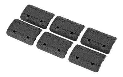 Magpul Industries M-LOK Rail Covers |  Type 2 Rail Cover |  Includes 6 panels each covering one M-LOK slot |  Fits M-LOK |  Black