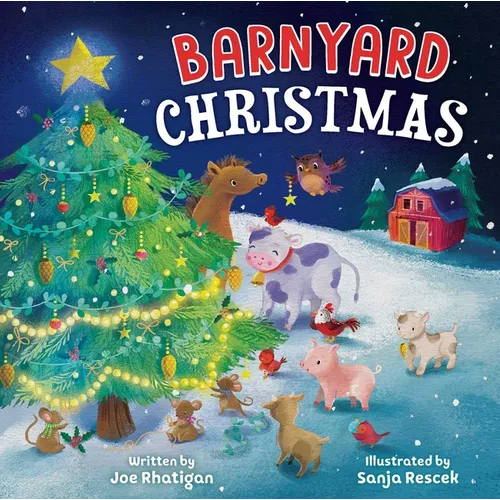 Barnyard Christmas - Board Book