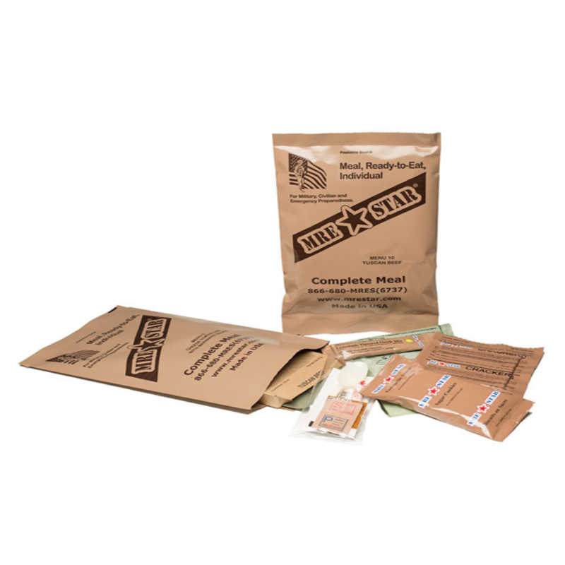 MRE Star | 12 MRE Full Case | Heaters | Vegetarian