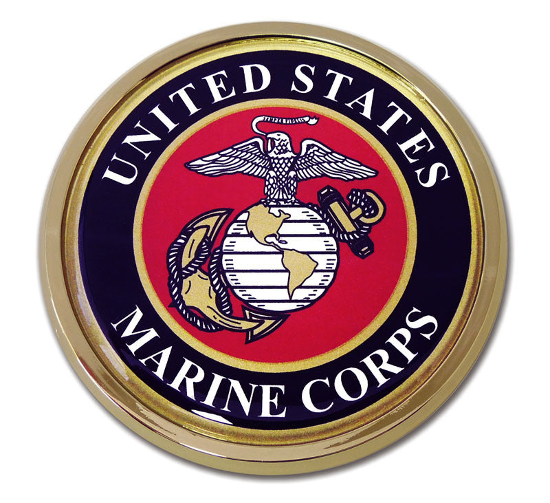 Marine Corps Car Emblem | Made in USA