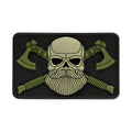 M-Tac Bearded Skull with Axes 3D PVC
