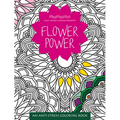 Flower Power: An Anti-Stress Coloring Book - Paperback