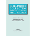 Barbour Collection of Connecticut Town Vital Records. Volume 9: Durham 1708-1852, Eastford 1847-1851, East Haddam 1743-1857